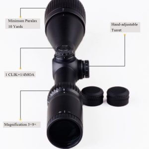 Quality Scope 3-9X40 With Rings - Image 2