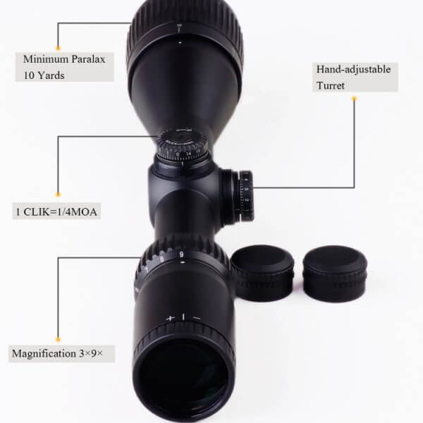 Quality Scope 3-9X40 With Rings - Image 2