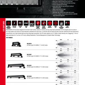 Roadvision LED Bar Light 40" Stealth 70 Series Combo Beam - Image 3