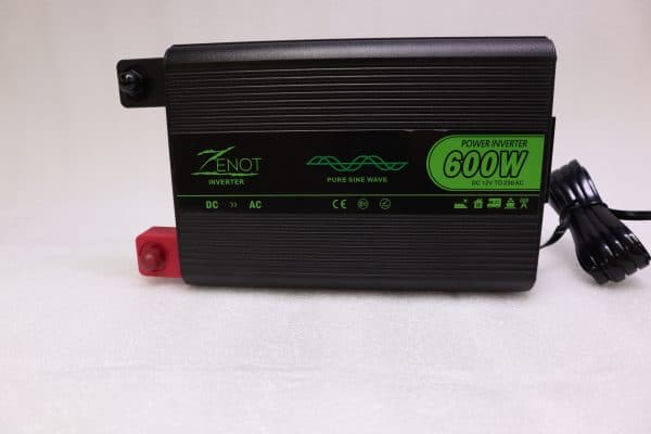 Zenot 12/240 Volt Pure Sine Wave Inverter Continuous 600W Output Power