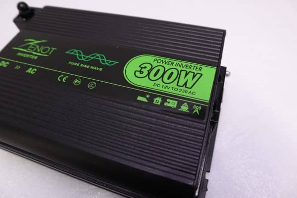 Zenot 12/240 Volt Pure Sine Wave Inverter Continuous 300W Output Power