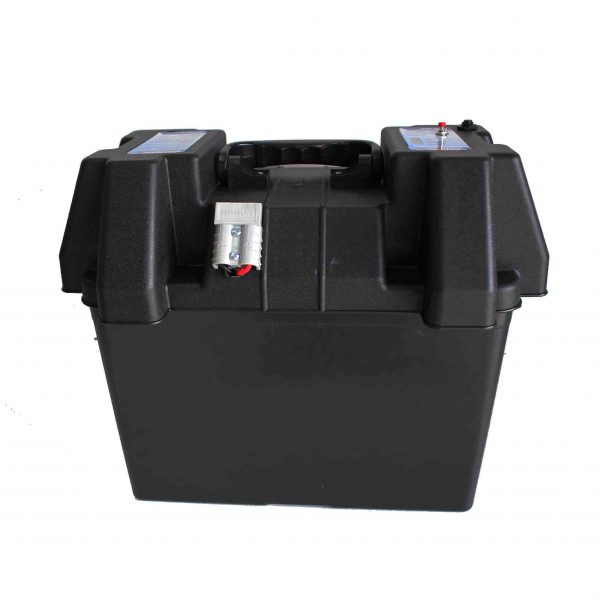 Portable Battery Box For Deep Cycle AGM / Gel With Sockets - Image 2