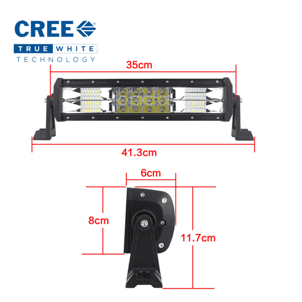 Projector Series Light Bar Combo 13.6"