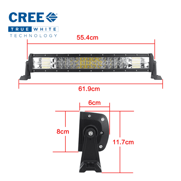 Projector Series Light Bar Combo 21.7"