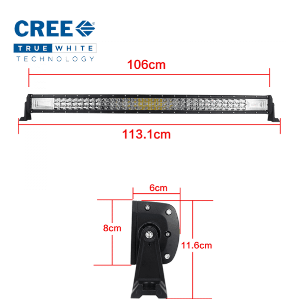 Projector Series Light Bar Combo 41.7"