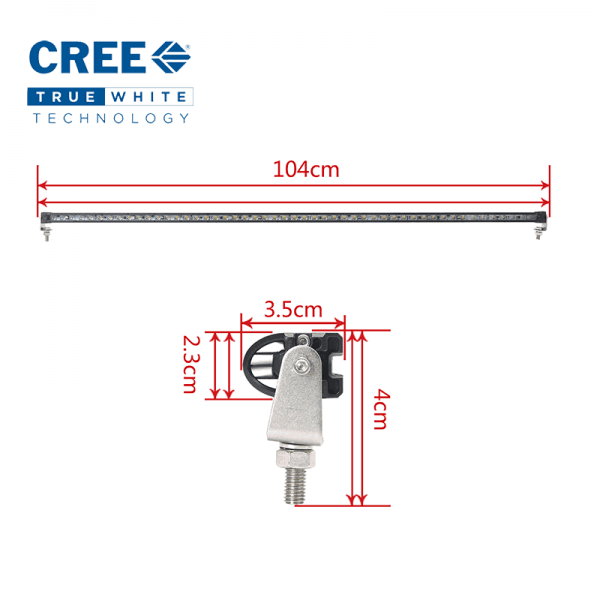 Slim Series Light Bar Combo 39.5"