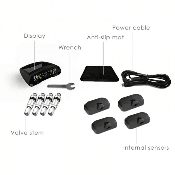 Solar Charging Internal Tyre Pressure Measuring System - Image 5
