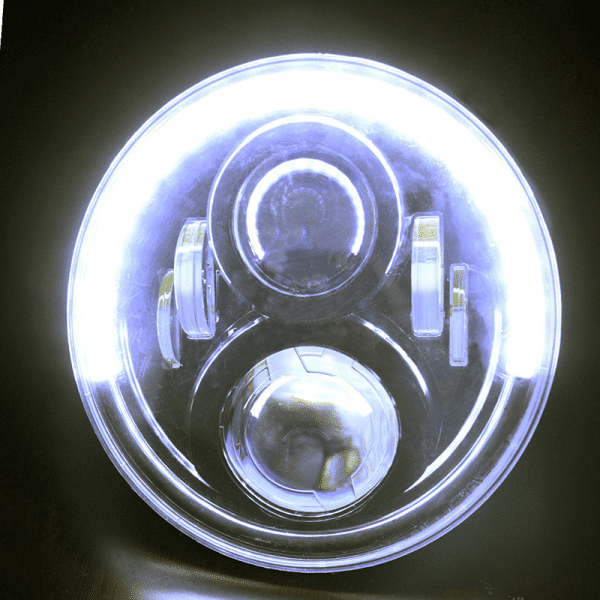 Pair Of Vortex Series Led Headlight 7" With DRL - Image 6