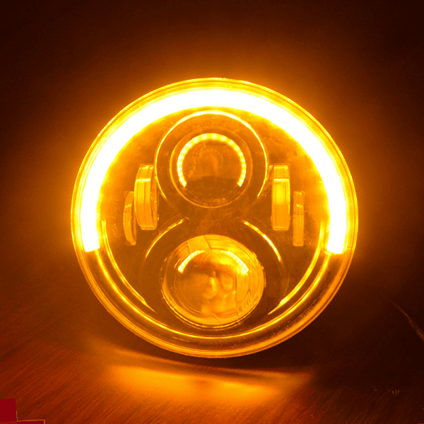 Pair Of Vortex Series Led Headlight 7" With DRL - Image 5