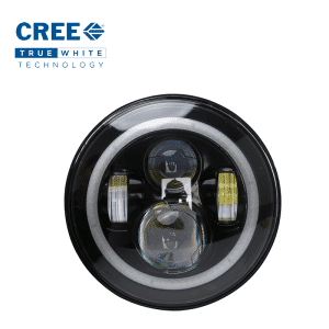 Pair Of Vortex Series Led Headlight 7" With DRL