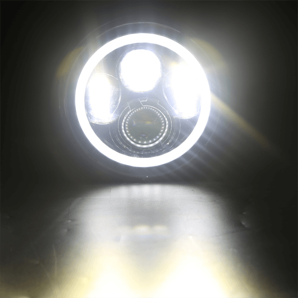 Pair Of Vortex Series Led Headlight 7" With DRL - Image 6