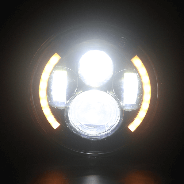 Pair Of Vortex Series Led Headlight 7" With DRL - Image 5