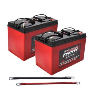 2 agm batteries 270amp