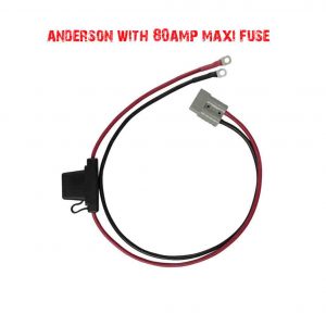 12 Volt Inline Maxi Fuse holder - Anderson Plug