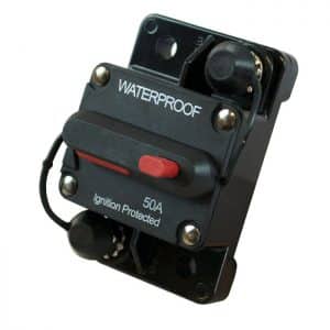 12V HiAmp 50A Manual Reset Circuit Breaker