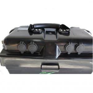 12 VOLT CAMPING DUAL BATTERY BOX