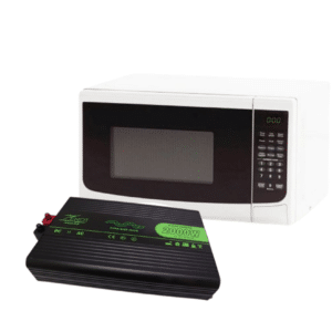 700W Camping Microwave & 2000W Inverter Package