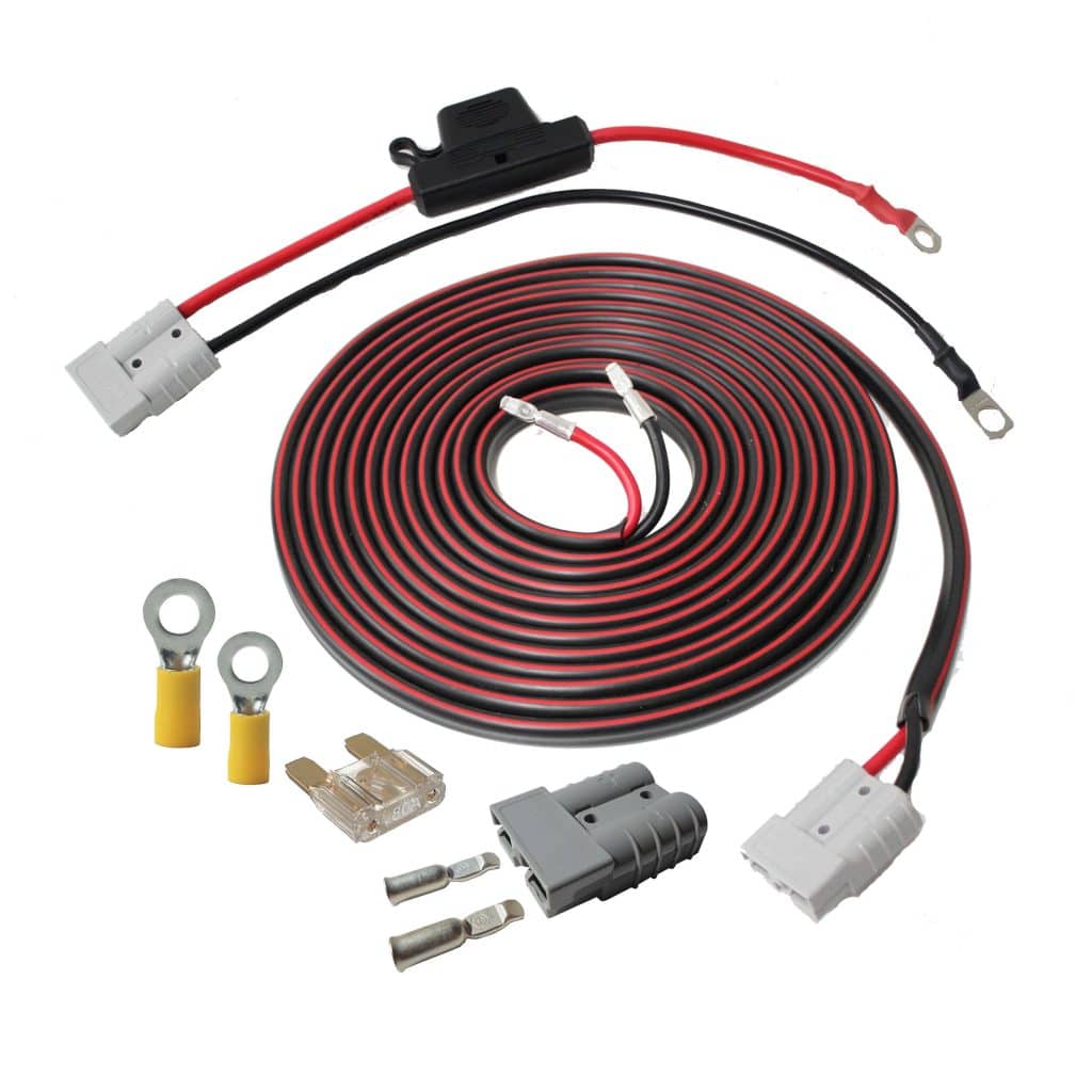 Quality Built Zenot Plug & Play 12 Volt Dual Battery Wiring Kit All