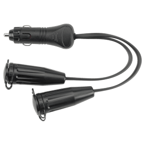 12 Volt Cigarette Plug To 12 Volt Dual Merit Socket