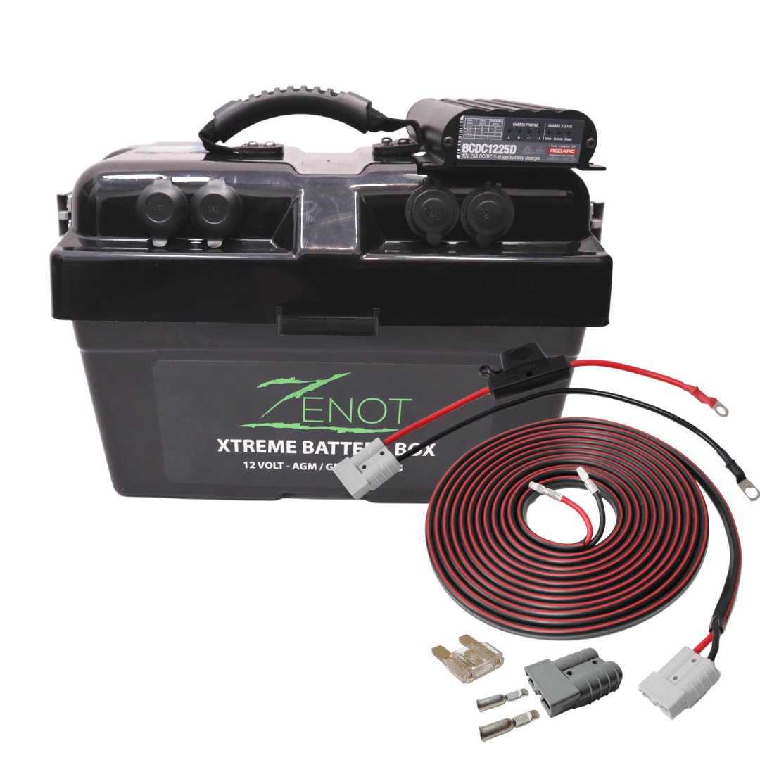 12V Dual Battery Box System