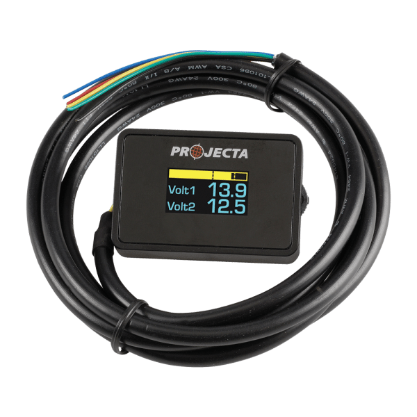 12/24V DUAL BATTERY VOLT METER