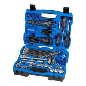PORTABLE AUTOMOTIVE TOOLKIT 120 PIECE 3/8" DRIVE
