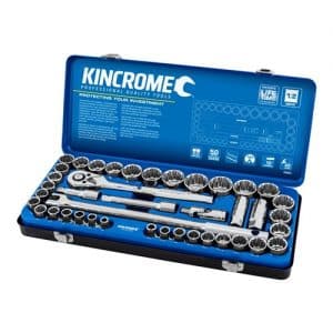 SOCKET SET 42 PIECE 1/2" DRIVE - METRIC & IMPERIAL