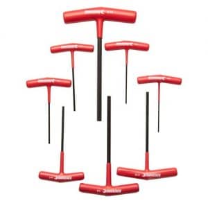 T-HANDLE HEX KEY SET 8 PIECE IMPERIAL