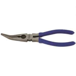 LONG NOSE PLIERS BENT 200MM (8")
