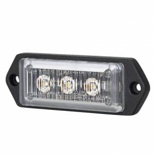 Flush 3-LED Strobe Emergency Lighting