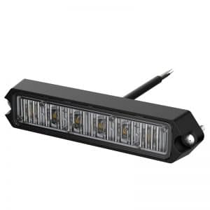 Raised 6-LED Strobe Emergency Lighting