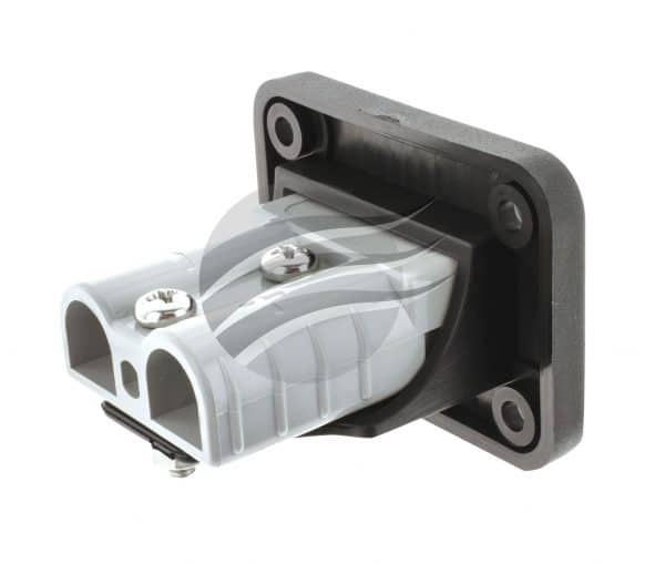 SINGLE FLUSH MOUNT HOUSING WITH 50amp ANDERSON STYLE PLUG - Image 2