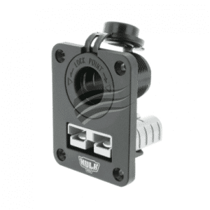 DOUBLE FLUSH MOUNT HOUSING 50a ANDO STYLE PLUG AND ACC