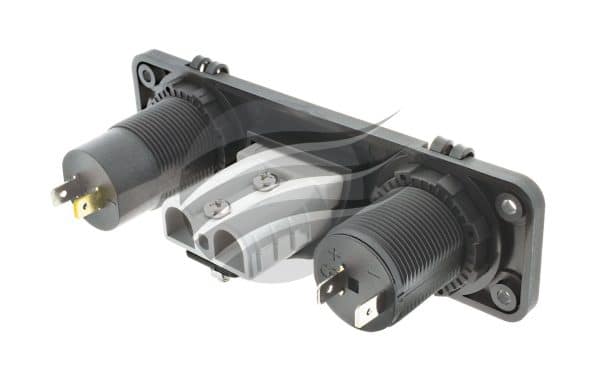 TRIPLE FLUSH MOUNT HOUSING 50a ANDO STYLE PLUG ACC SOCKET - Image 5