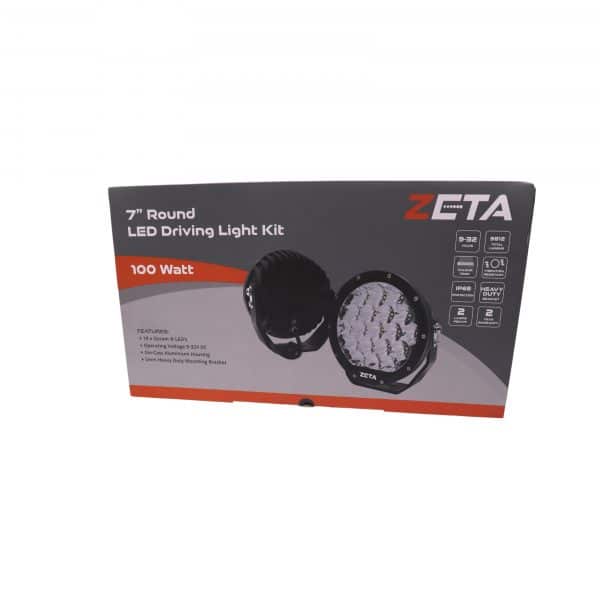 ZETA 7" LED DRIVING LIGHT KIT (Pair of 2) - Image 2