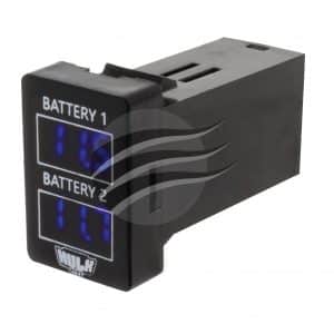 DUAL VOLTMETER OE RPL T/S LATE TOYOTA