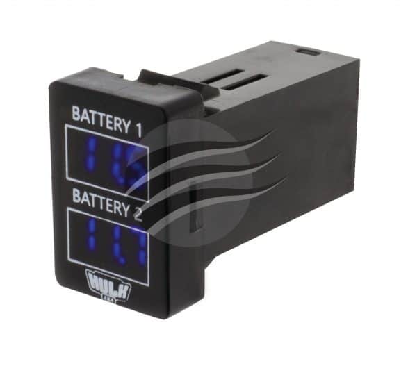 DUAL VOLTMETER OE RPL T/S LATE TOYOTA