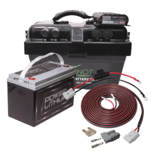Zenot 135 AMP Lithium Dual Battery System & Redarc DC-DC Charger