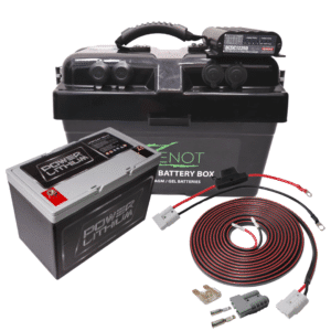 Zenot 110 AMP Lithium Dual Battery System & Redarc DC-DC Charger