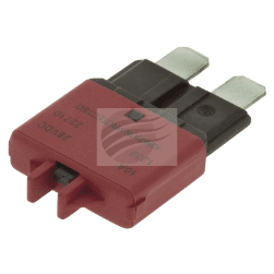 CIRCUIT BREAKER 227 SERIES 10a RED TYPE III STANDARD BLADE