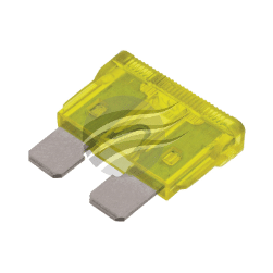 PKT 10 BLADE FUSE 20amp YELLOW