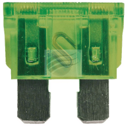 PKT 10 BLADE FUSE 30amp GREEN