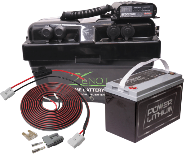 Zenot 135A Lithium Dual Battery System & 40A Redarc DC-DC Charger