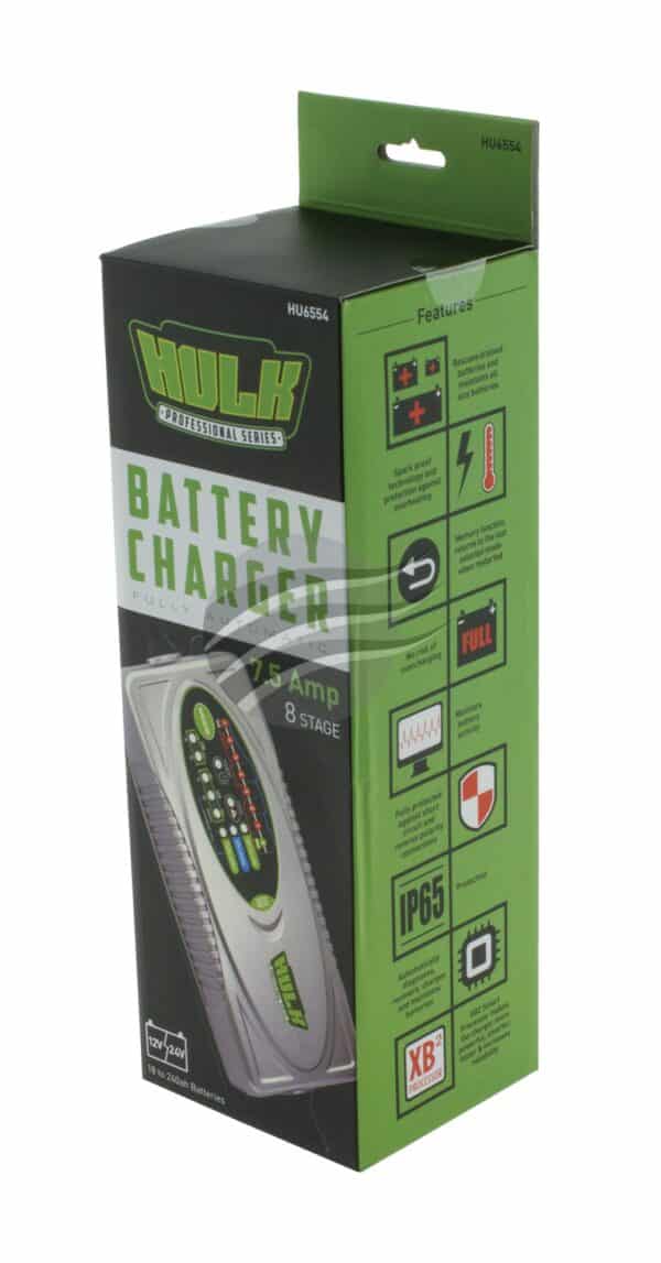 BATTERY CHARGER 12/24V 8 STAGE 7.5amp FULLY AUTOMATIC, BOOST - Image 4