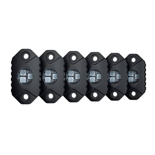 RGB Underbody Rock Light Kit 6pcs
