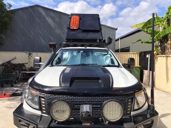 TRUE ADVENTURE OUTDOOR ALLOY ROOF TOP TENT CHARCOAL - Image 3