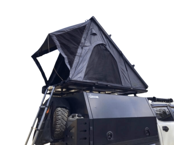 TRUE ADVENTURE OUTDOOR ALLOY ROOF TOP TENT CHARCOAL