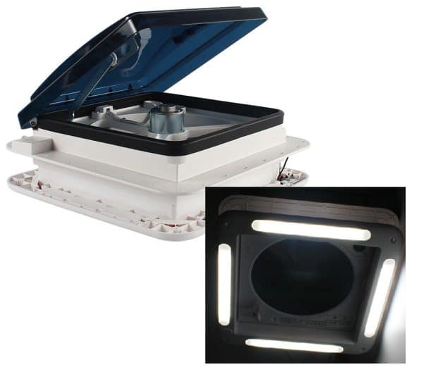 LED Shower Roof Hatch