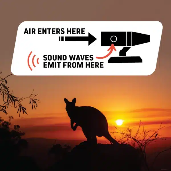 ROO REPELLER KANGAROO AND WILDLIFE DETERRENT 4 PACK - Image 3