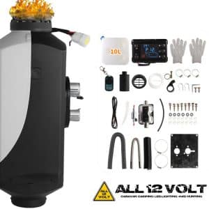 5KW Diesel Air Heater Tank Remote Thermostat Caravan Motorhome RV